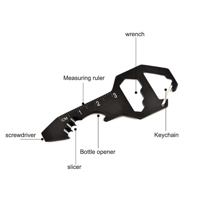 Bottle Opener Multi Tool,Stain - Edc Carry Backpack recension och pris