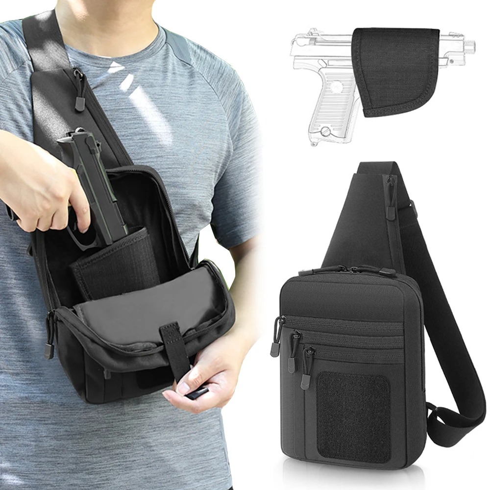 Tactical Pistol Gun Bag Concea - Edc Concealed Carry Holster recension och pris