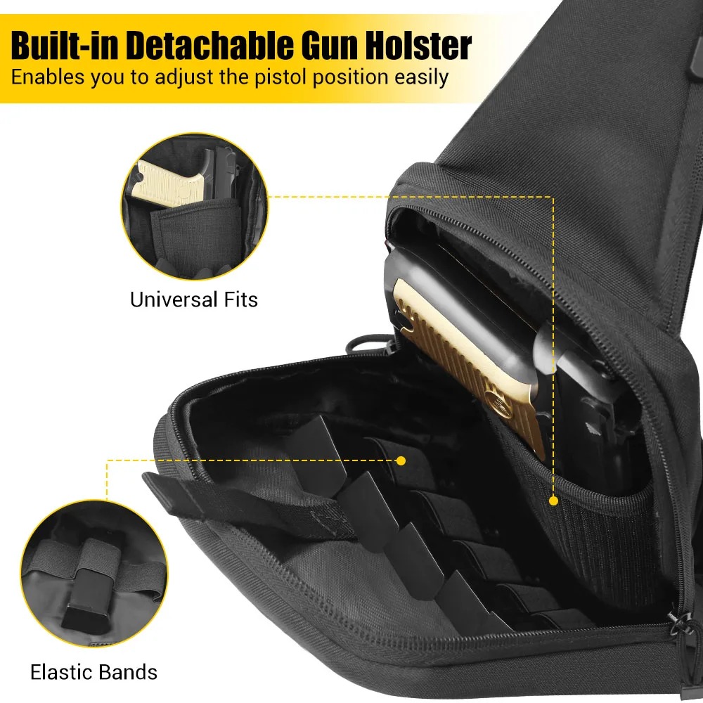 Concealed Carry Chest Gun Bag  - Edc Concealed Carry Holster recension och pris