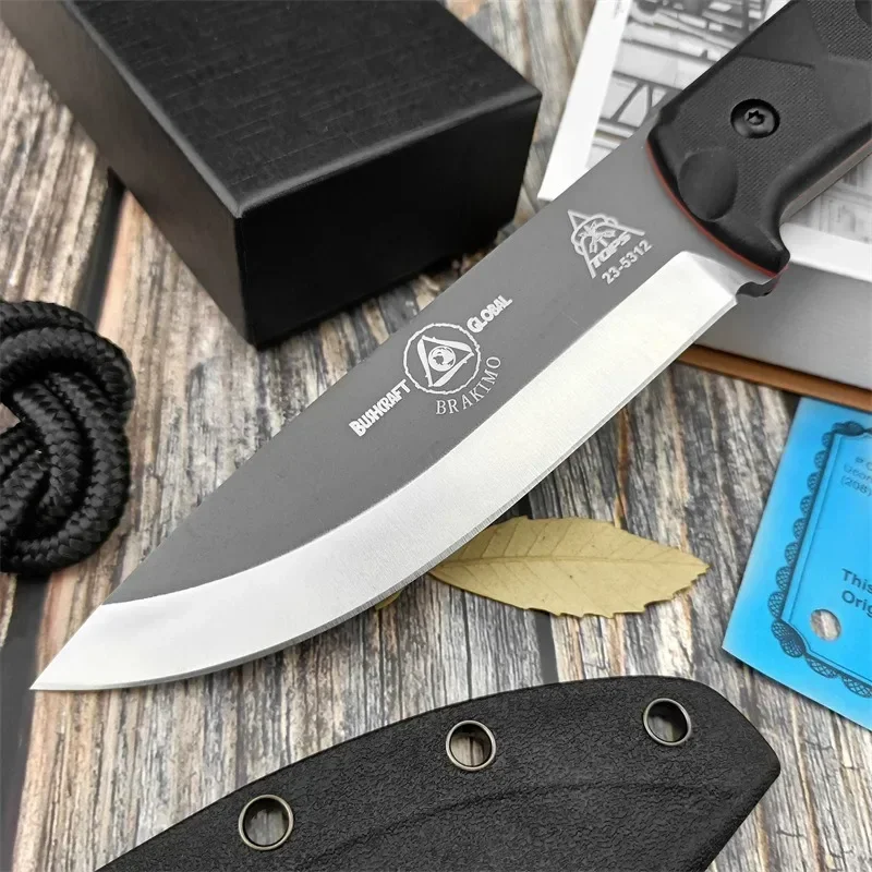 Portable D2 Steel Fixed Blade  - Everyday Carry (Edc) Knife recension och pris