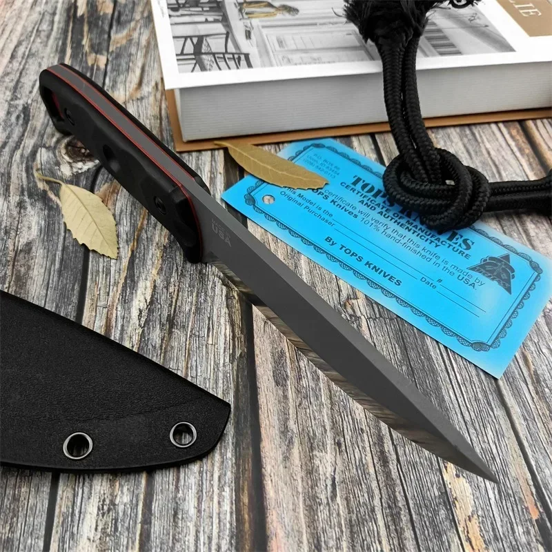 Portable D2 Steel Fixed Blade  - Everyday Carry (Edc) Knife recension och pris