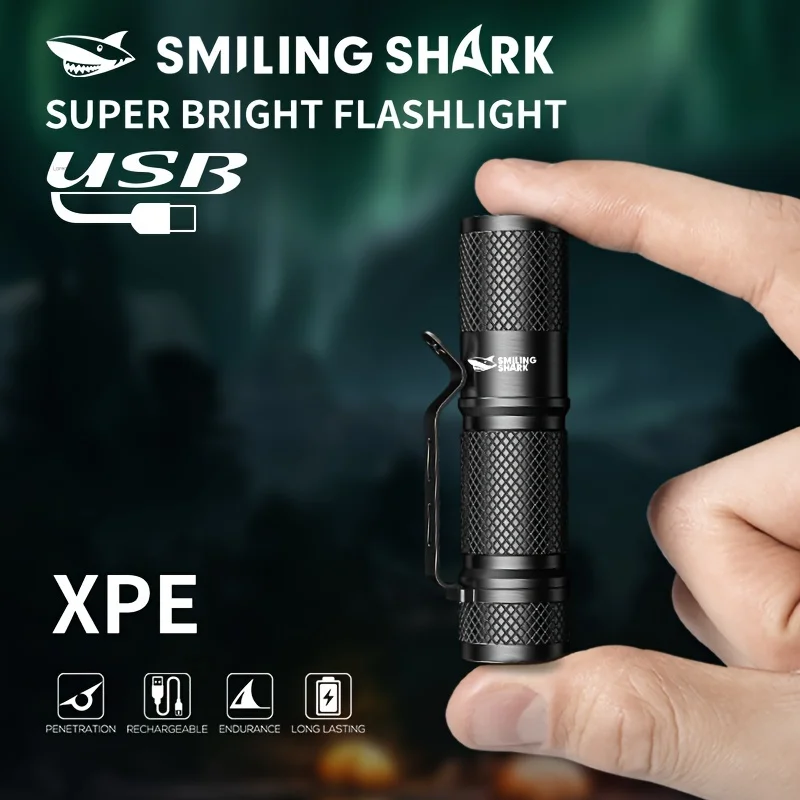 SMILING SHARK Ultra‑Powerful M - Edc (Every Day Carry recension och pris