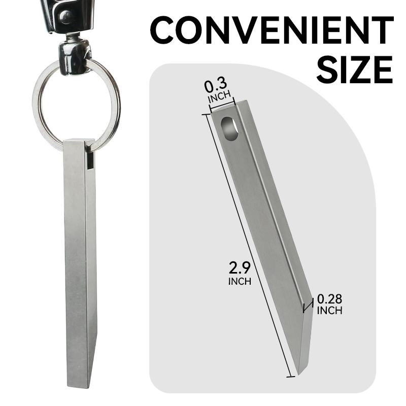 EDC Pry Bar, Heavy Duty Keycha - Edc (Every Day Carry recension och pris