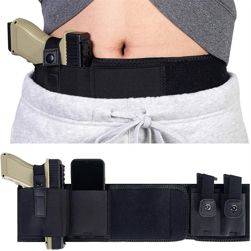 Belly Band Gun Holster Conceal - Edc Concealed Carry Holster recension och pris