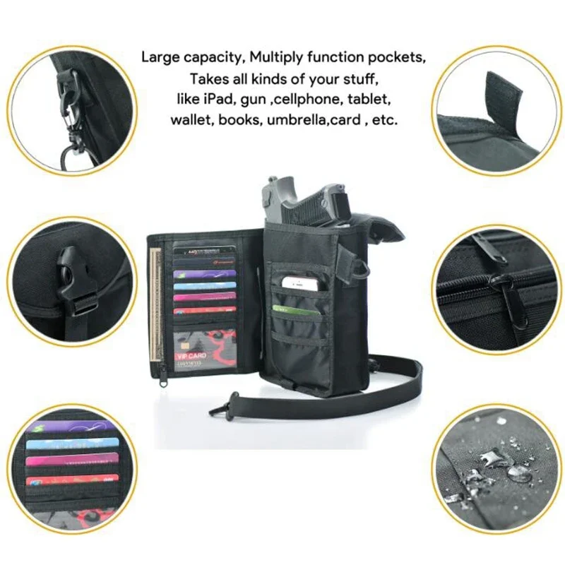 Tactical Men's Shoulder Pistol - Edc Carry Backpack recension och pris