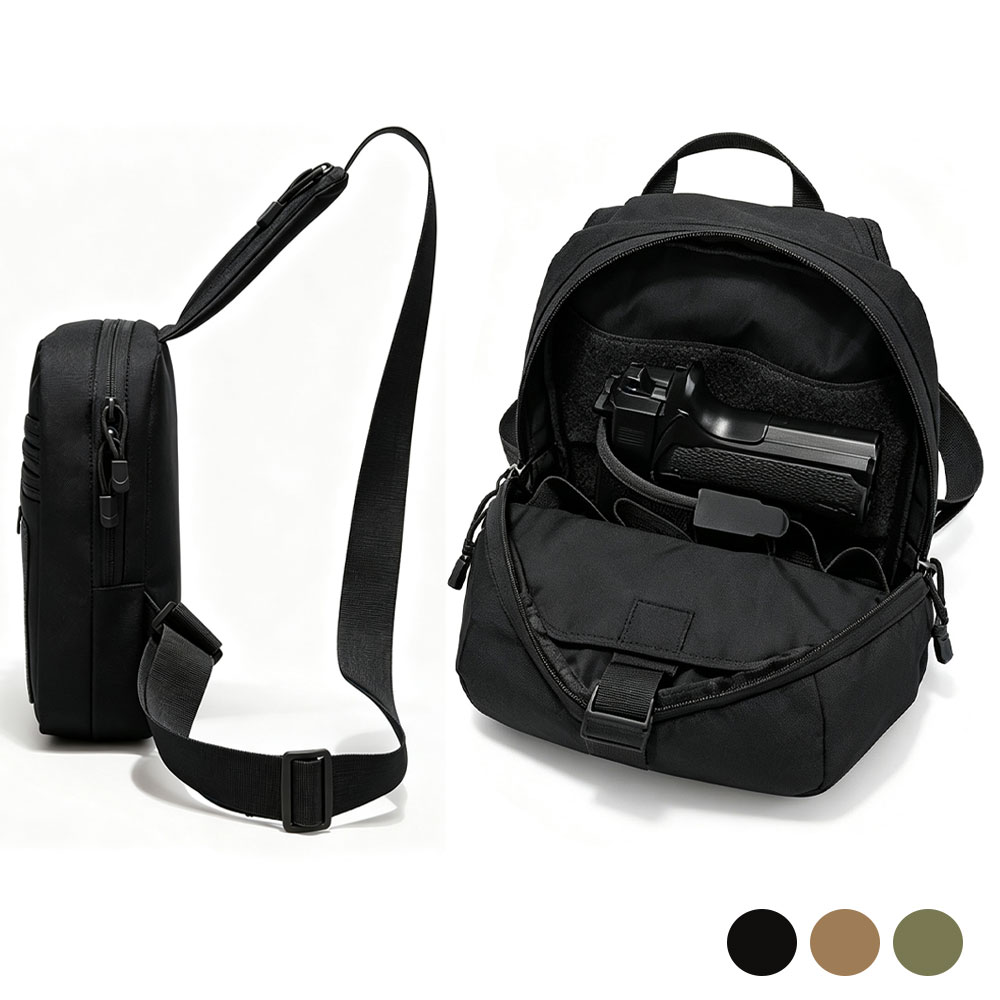 Tactical Chest Bag Crossbody S - Edc Concealed Carry Holster recension och pris