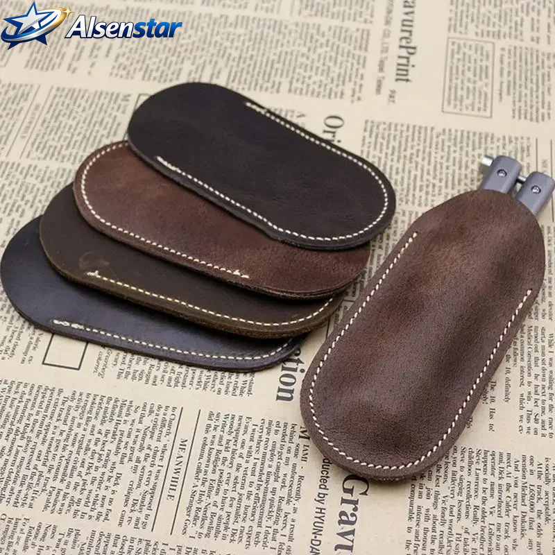 Leather small knife cover carr - Edc Pocket Carry Fixed Blade recension och pris