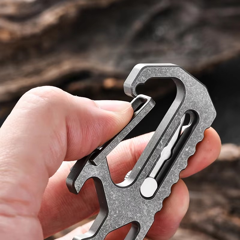 Titanium Alloy EDC Portable Ke - Edc Carry Backpack recension och pris