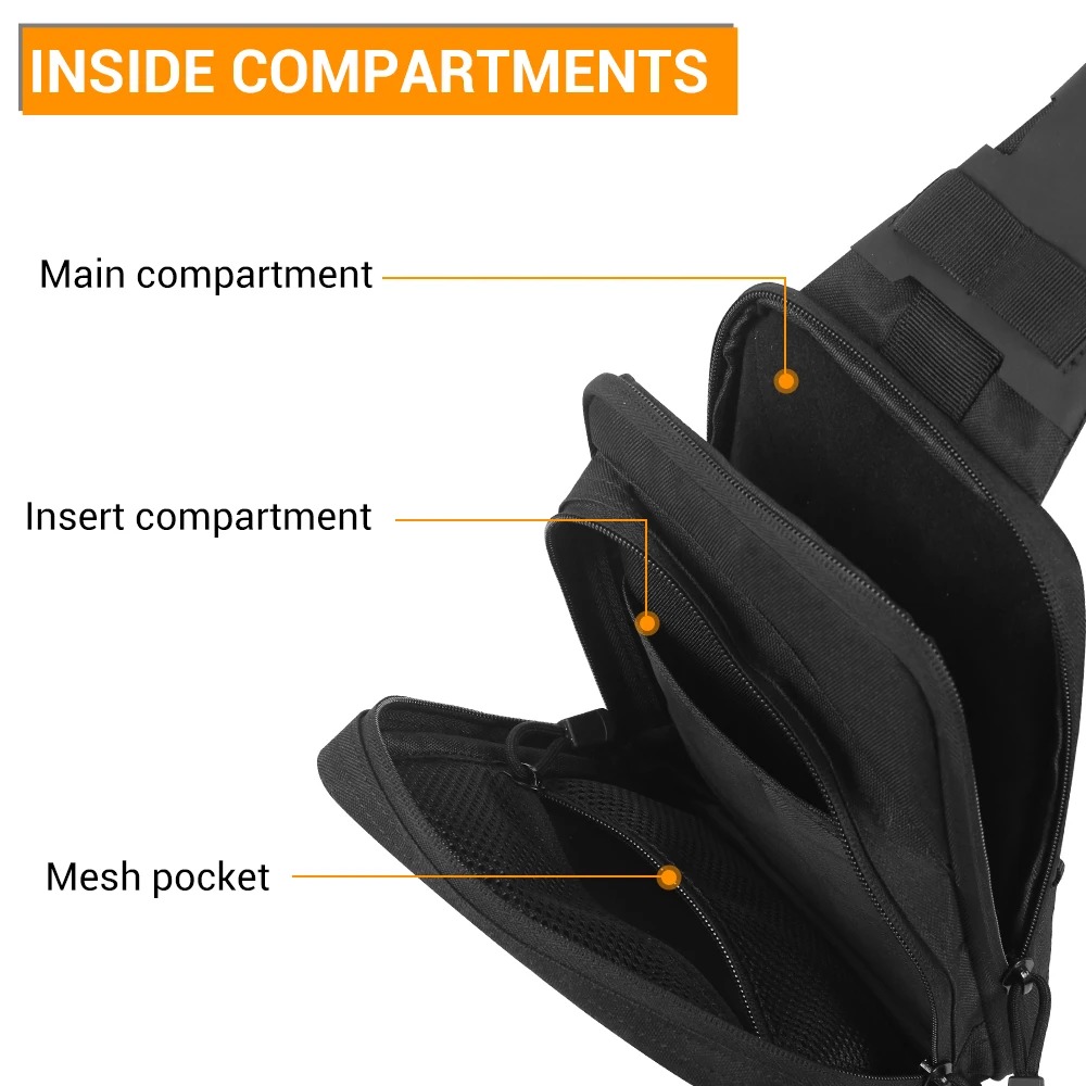 Tactical Pistol Gun Bag Concea - Edc Concealed Carry Holster recension och pris
