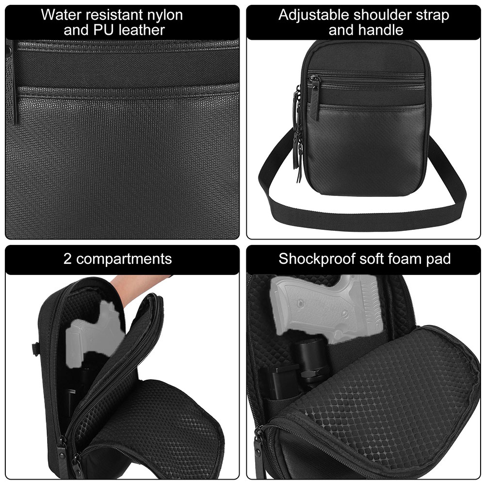 Tactical Gun Bag Concealed Car - Edc Concealed Carry Holster recension och pris