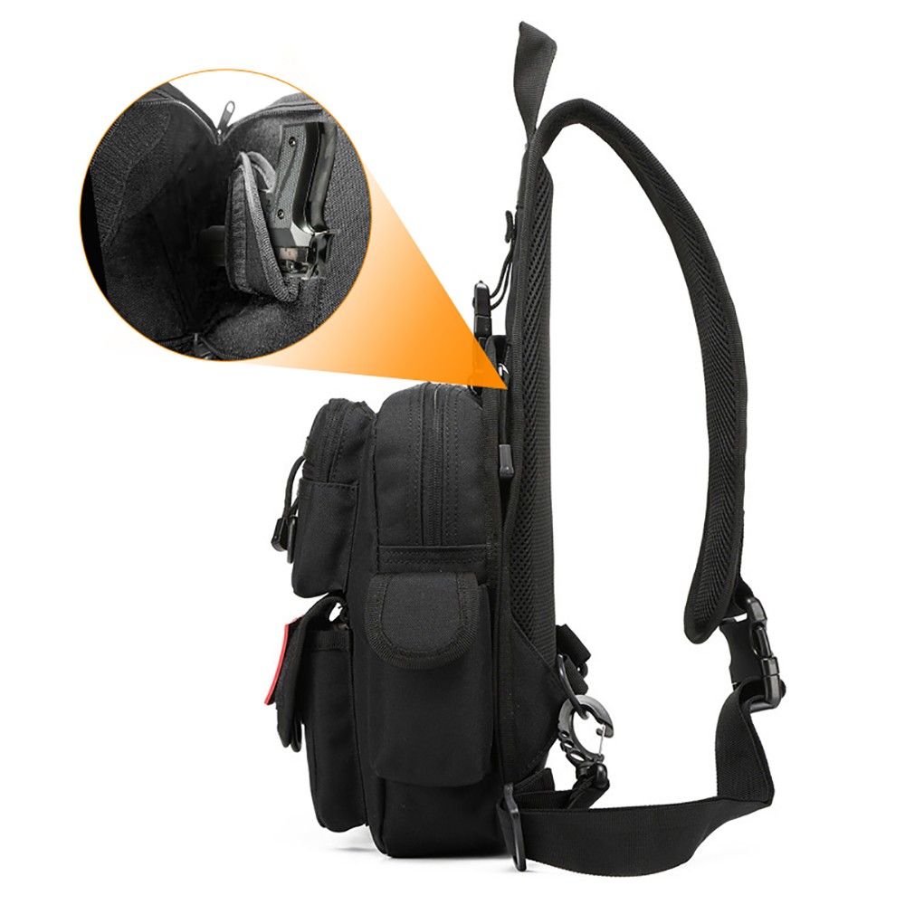 Tactical Pistol Bag Concealed  - Edc Carry Backpack recension och pris