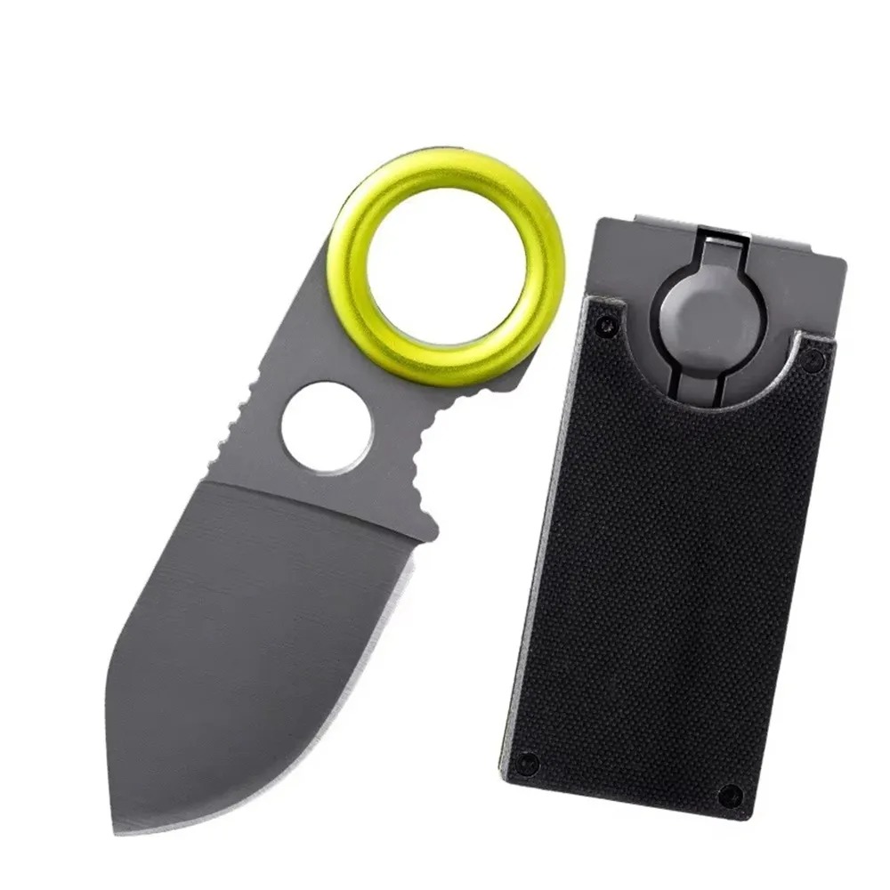 Mini EDC Ring Fixed Blade Knif - Edc Pocket Carry Fixed Blade recension och pris